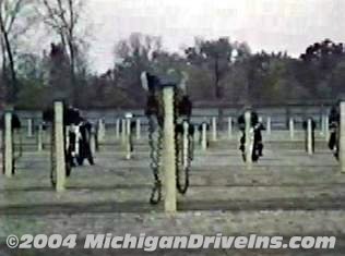 Jolly Roger Drive-In Theatre - Jolly Roger Lot 1976 (newer photo)
